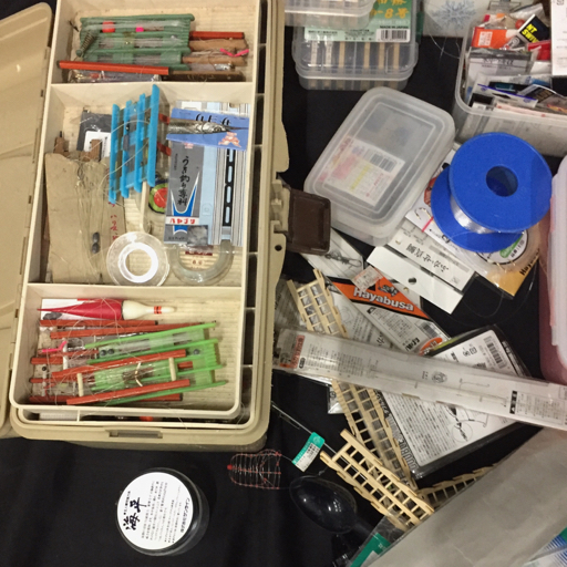 ハヤブサ ふかせ真鯛 E-725 10m ハリ13号 ハリス7号 釣り糸 他 仕掛巻 針 おもり 等 釣り用品 まとめセット